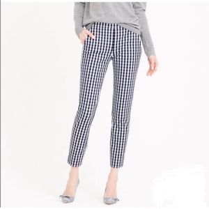 JCrew Gingham Pants